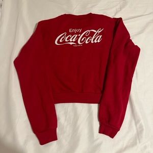 Cropped sweatshirt